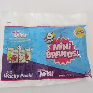 SONIC DRIVE IN WACKY PACK Mini Brands #13 Car Hop Tray Red New/Unopened